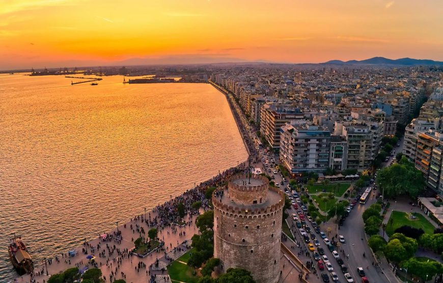 From Volos to Thessaloniki(with city tour)