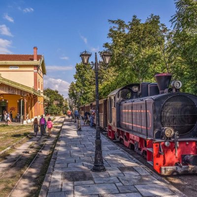 The little Train of Pelion