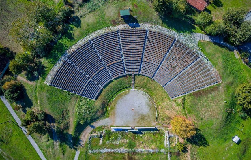 Tour of the archaeological sites of Dion, Vergina, Pella.